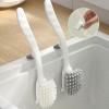 Dishwashing Brush Long Handle Dense Bristles Labor-saving Remove Kitchen Sink Stove Dish Washing Cleaning Brush For Home (Color : Gray) view 2