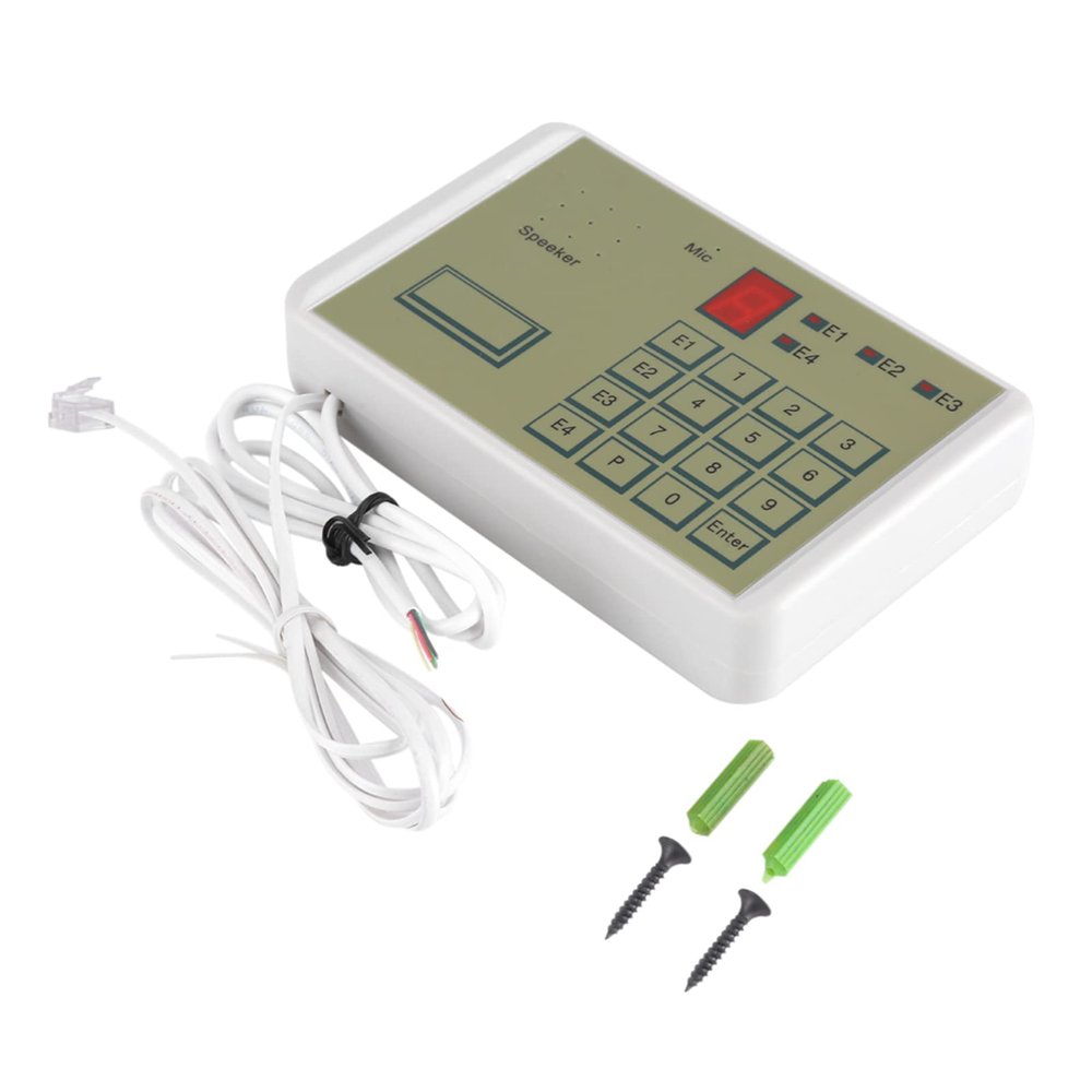 Dialer Alarm, Wired Telephone Voice Auto dialer Burglar Security House Alarm System