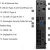 Dell OptiPlex 7020 Micro Form Factor Desktop, Intel Core I5-14500T (14 Core up to 4.8 GHz), 16GB DDR4 RAM, 256GB PCIe SSD, RJ-45 Ethernet, HDMI, WIFI6, Bluetooth, Windows 11 Pro, Black view 4