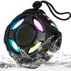 comiso Waterproof Speaker with Robust Bass, Shower Speaker with Dynamic Light, TWS Mode, Loud HD Sound, IP67 Waterproof, 2000mAh, Portable Wireless Speakers for Home, Outdoor/Kayak, Gift for Unisex. view 1