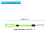 PATIKIL 200mm 8 Inch Hand Wrist Strap Lanyards, 20 Pcs Nylon Adjustable Wristlet String Cord for Cellphone Flashlight USB Key Chain Camera Bottom, Green view 2
