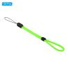 PATIKIL 200mm 8 Inch Hand Wrist Strap Lanyards, 20 Pcs Nylon Adjustable Wristlet String Cord for Cellphone Flashlight USB Key Chain Camera Bottom, Green view 3