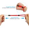 PATIKIL 200mm 8 Inch Hand Wrist Strap Lanyards, 20 Pcs Nylon Adjustable Wristlet String Cord for Cellphone Flashlight USB Key Chain Camera Bottom, Green view 4