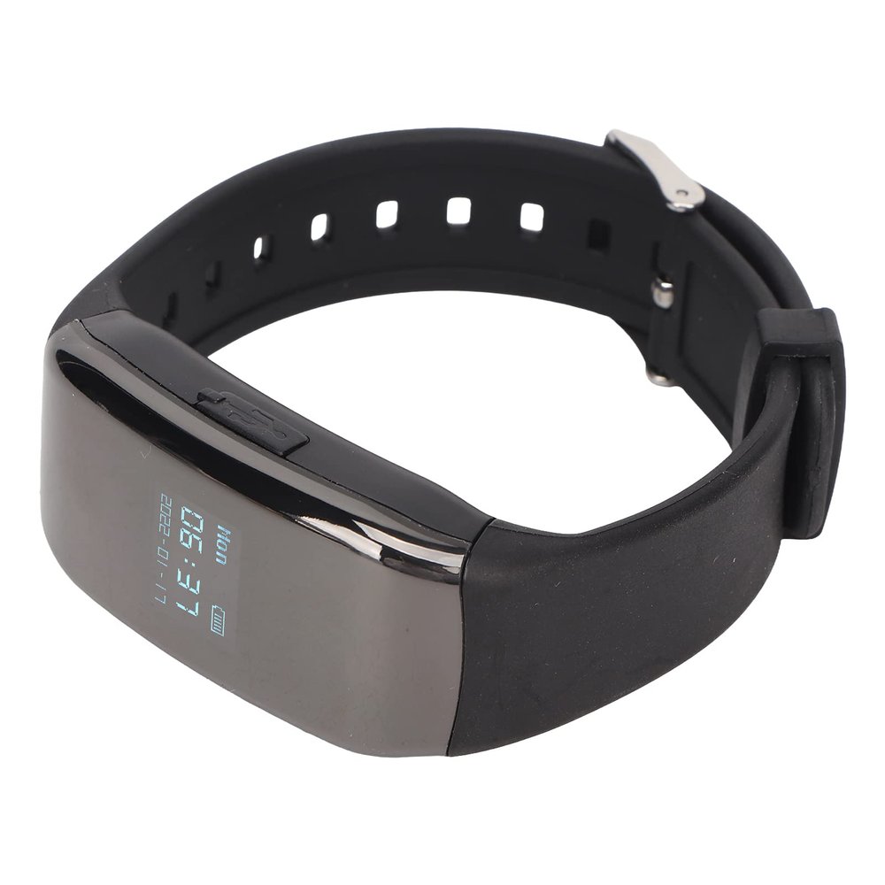Digital Voice Recorder Watch, Sound Recording Device, Smart Watch Bracelet Voice Recorder,360 Degree Pickup, DSP Noise Reduction, Intelligent Voice Activated Recording, Timestamp (8G)