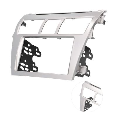 Installation Accessories Harnesses 2Din Audio Fascia Car Stereo Navigation Refitted Dash Panel Kit Frame for Belta Sedan Audio Fascia 2007