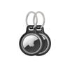 Belkin Apple AirTag Reflective Secure Holder w/Key Ring - AirTag Keychain - AirTag Holder - AirTag Keychain Accessories - Reflective & Scratch Resistant AirTag Case w/Raised Edges - 2-Pack Black view 1
