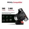 IFOOTAGE Komodo K5S Video Fluid Head,Cameras Tripod Fluid Head with Quick Release Plate, for Professional Photography, Content Creation, Vlogging and Video Production view 2