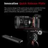 IFOOTAGE Komodo K5S Video Fluid Head,Cameras Tripod Fluid Head with Quick Release Plate, for Professional Photography, Content Creation, Vlogging and Video Production view 3