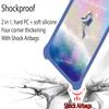 Galaxy M14 5G Case Compatible with Samsung Galaxy M14 5G Phone Case Cover [with Tempered Glass Screen Protector][PC + TPU 2 in 1][Ring Support] [Luminous Effect] YGL-FXJ view 2