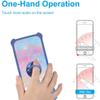 Galaxy M14 5G Case Compatible with Samsung Galaxy M14 5G Phone Case Cover [with Tempered Glass Screen Protector][PC + TPU 2 in 1][Ring Support] [Luminous Effect] YGL-FXJ view 4