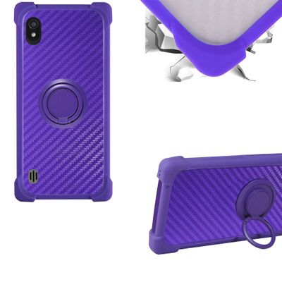 Case for Bounce SL201D Case Compatible with Bounce SL201D Phone Case PC backplane + Silicone Soft Frame Cover [360 Metal Ring, Magnetic Car Mount] TZZH-ZI