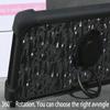 Case for Bounce SL201D Case Compatible with Bounce SL201D Phone Case PC backplane + Silicone Soft Frame Cover [360 Metal Ring, Magnetic Car Mount] TZZH-HEI view 4