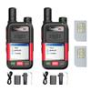 Wurui TXQ N8 Global-ptt walkie Talkie 4G GSM Two Way Radio POC Unlimited Long Range Internet Communication Distance for Adults Business Teams (2 pcs Black) view 1