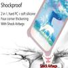 Case Compatible with Kruger Matz Smartfon Move 8 mini Phone Case Cover [with Tempered Glass Screen Protector][PC + TPU 2 in 1][Ring Support] [Luminous Effect] YGF-GL view 2