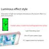 Case Compatible with Kruger Matz Smartfon Move 8 mini Phone Case Cover [with Tempered Glass Screen Protector][PC + TPU 2 in 1][Ring Support] [Luminous Effect] YGF-GL view 3