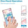 Case Compatible with Kruger Matz Smartfon Move 8 mini Phone Case Cover [with Tempered Glass Screen Protector][PC + TPU 2 in 1][Ring Support] [Luminous Effect] YGF-GL view 4