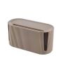AKAZI Cable Management Box, Cable Storage Box, Suitable for Home and Office Use Khaki view 1