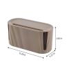 AKAZI Cable Management Box, Cable Storage Box, Suitable for Home and Office Use Khaki view 2