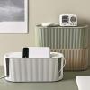 AKAZI Cable Management Box, Cable Storage Box, Suitable for Home and Office Use Khaki view 3