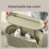 AKAZI Cable Management Box, Cable Storage Box, Suitable for Home and Office Use Khaki view 4