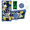Case for Xiaomi Civi 3 Case Compatible with Xiaomi Civi 3 Phone Case Cover [with Tempered Glass Screen Protector][PC + TPU 2 in 1][Ring Support] [Gold Glitter+Luminous] JSL-TYX view 1
