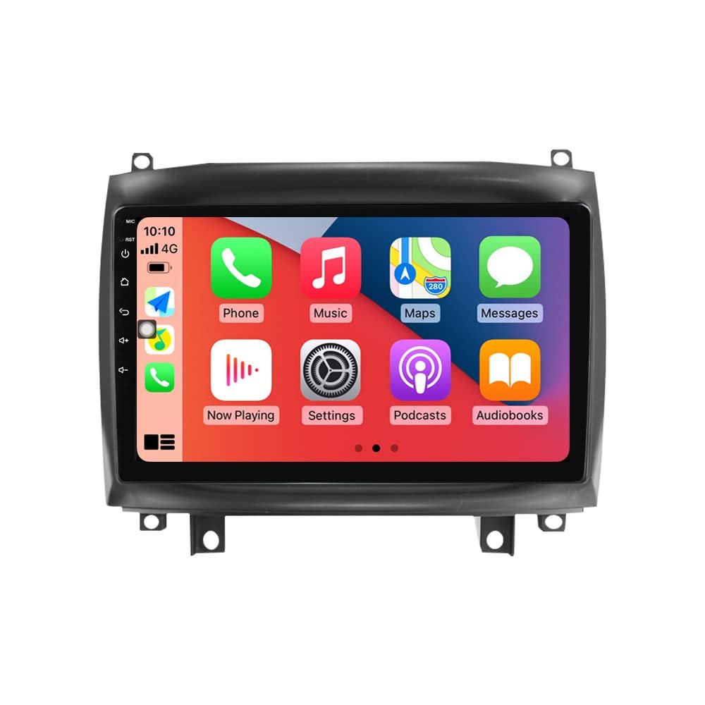 10" Car Radio Stereo for Cadillac CTS 2003 2004 2005 2006 2007 Dash Kit, 4+64GB 8-Core Android11 GPS Navigation Multimedia Player with Car-Play Android Auto
