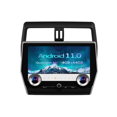 ZWNAV 11.8 inch Radio Replacement for Toyota Prado 2010-2020, GPS Navigation Android Head Unit Player 64G Wireless Carplay, Bluetooth,WiFi