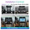 ZWNAV 11.8 inch Radio Replacement for Toyota Prado 2010-2020, GPS Navigation Android Head Unit Player 64G Wireless Carplay, Bluetooth,WiFi view 2