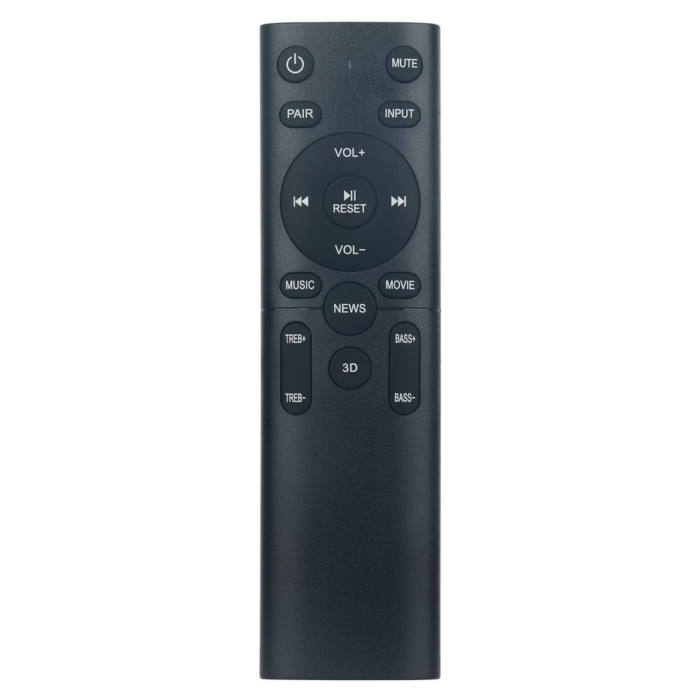 Replacement Remote Compatible with Rockville Home Theater Sound Bar ONE-BAR All in One SoundBar 2.1