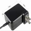 19V 3.42A 65W US Wall Charger Travel Power Supply Compatible for Asus Computer TX300, TX300CA Notebook Universal view 3