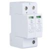 Surges Protective Arrester Device, 2P Lightnsing Protector Voltage Surges Arrester Device Home DC Photovoltaic Protector Low Voltage Arrester, 2P Rail Mounting (2P40KA) view 3