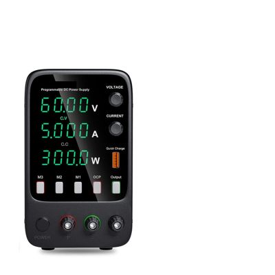 PULME dc Power Supply APS3010H DC Power Supply 30V 10A Lab Programmable Memory Function Adjustable Power Source Voltage Regulator Switch 60V 5A (Color : 0-60V 0-5A)