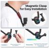 ULANZI Go Quick II Magnetic Neck Mount for Action Camera, One-Click Quick Release Design, Compatible with GoPro Hero 13/12/11, for Insta360 X5/X4/X3/Ace Pro 2, for DJI OSMO Action 5/4/3 Pro view 4