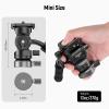 NEEWER Tripod Fluid Head with +/-10 Leveling Base(37mm Dia.), Metal Pan Tilt Head with Arca Type QR Plate, Telescopic Handle for Compact Video Camera DSLR Camera, Max Load 8.8lb/4kg, GM27 view 4
