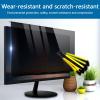 JC JCSKY 18-32 Inch Privacy Screen Filter Panel, Anti Scratch Computer Protector Film Monitor Frame Hanging 16:9/16:10 Data Confidentiality Shield, Blocks 96% UV and 65% Blue Light,25/27in 613x356mm view 3