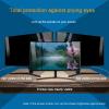 JC JCSKY 18-32 Inch Privacy Screen Filter Panel, Anti Scratch Computer Protector Film Monitor Frame Hanging 16:9/16:10 Data Confidentiality Shield, Blocks 96% UV and 65% Blue Light,25/27in 613x356mm view 4