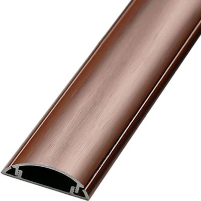 BYZOM Aluminum Alloy Floor Cable Cover, 1m Floor Cable Protector, Floor Cable Protector, Cable Channel to Protect Wires and Prevent Cable from Tripping (Color : E, Size : Number 1)