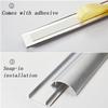BYZOM 1m Floor Cable Cover, Aluminum Alloy Floor Cable Cover, Floor Cable Protector, Cable Channel to Protect Wires and Prevent Cable Trips for Office, Home (Size : B) view 4