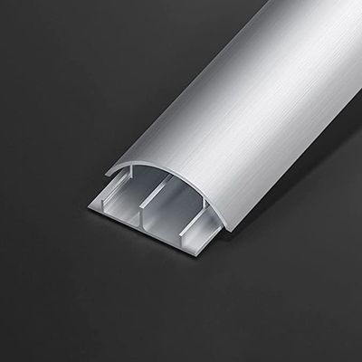 BYZOM 1m Floor Cable Cover, Aluminum Alloy Floor Cable Cover, Floor Cable Protector, Cable Channel to Protect Wires and Prevent Cable Trips for Office, Home (Size : C)