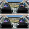 Car DVD Player Dual Screen, FANGOR 7.5 Inch DVD Player for Car Play The Same or Two Different Movies with Headrest Straps, Support Last Memory, AV Out/in, USB/SD Card, All Regions view 2