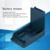 Battery Holder, 2PCS ABS Dual Purpose Organizer Case Burr Free Housing Wall Mounted Container Power Tool Battery Storage Rack view 2