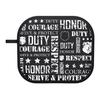 AFFINITY BANDS Law Enforcement HDX Case Cover Compatible with Apple AirPods Gen 3 (Serve & Protect) view 2