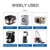500 Watt Voltage Converter Transformer, 50HZ/60HZ Step Up/Down Transformer AC 110V/120V/220V/240V Power Converter 2 Universal Sockets CE Certified (US Plug) view 4