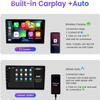 8+128GB 8Core Android Car Stereo for Fiat 500 Multimedia Bluetooth Car Radio GPS Navigation,9" IPS Touch Screen Head Unit with Car-Play Android Auto,SWC,DSP,RDS view 4