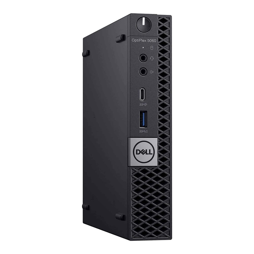 Dell OptiPlex 5060 Micro Desktop Computer | Hexa Core Intel i5 (3.2) | 8GB DDR4 RAM | 500GB SSD Solid State | Windows 11 Professional | Home or Office PC (Renewed)