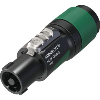 Neutrik NL4FXX-W-S SpeakON, 4-Pile