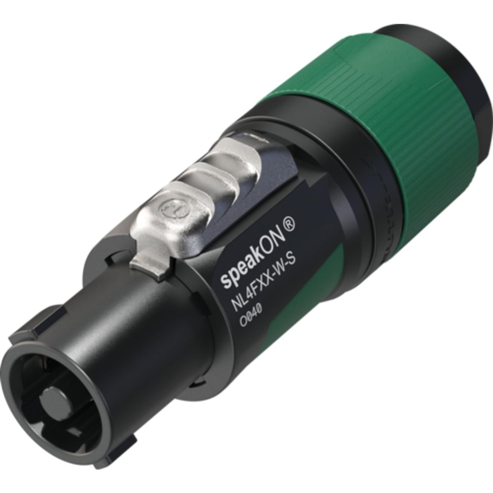 Neutrik NL4FXX-W-S SpeakON, 4-Pile