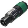 Neutrik NL4FXX-W-S SpeakON, 4-Pile view 1