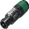 Neutrik NL4FXX-W-S SpeakON, 4-Pile view 4