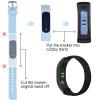 C2D JOY Sport Mesh Nylon Bands Compatible with Garmin Vivosmart 3/4 tracker Replacement Bands with Case-Pink view 2